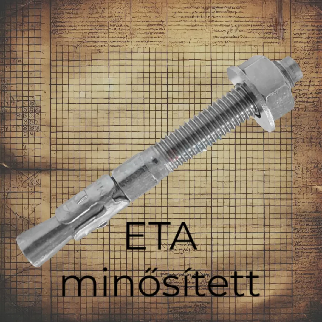 ETA minősített alapcsavarok