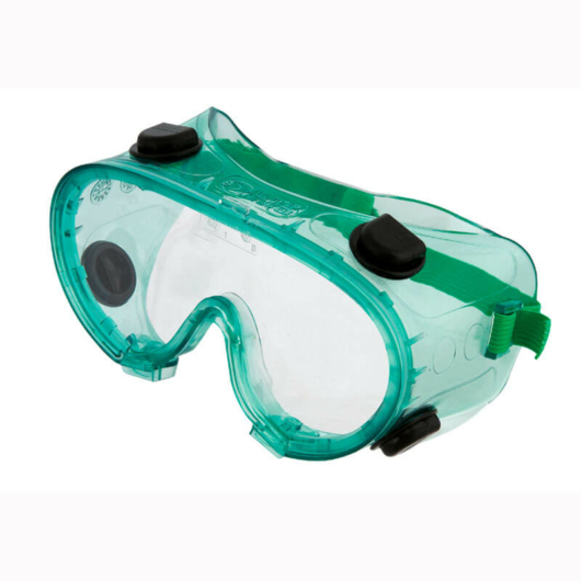 Szemüveg, páramentes víztiszta lencsével, gumipánttal (TOPEX 82S107)
